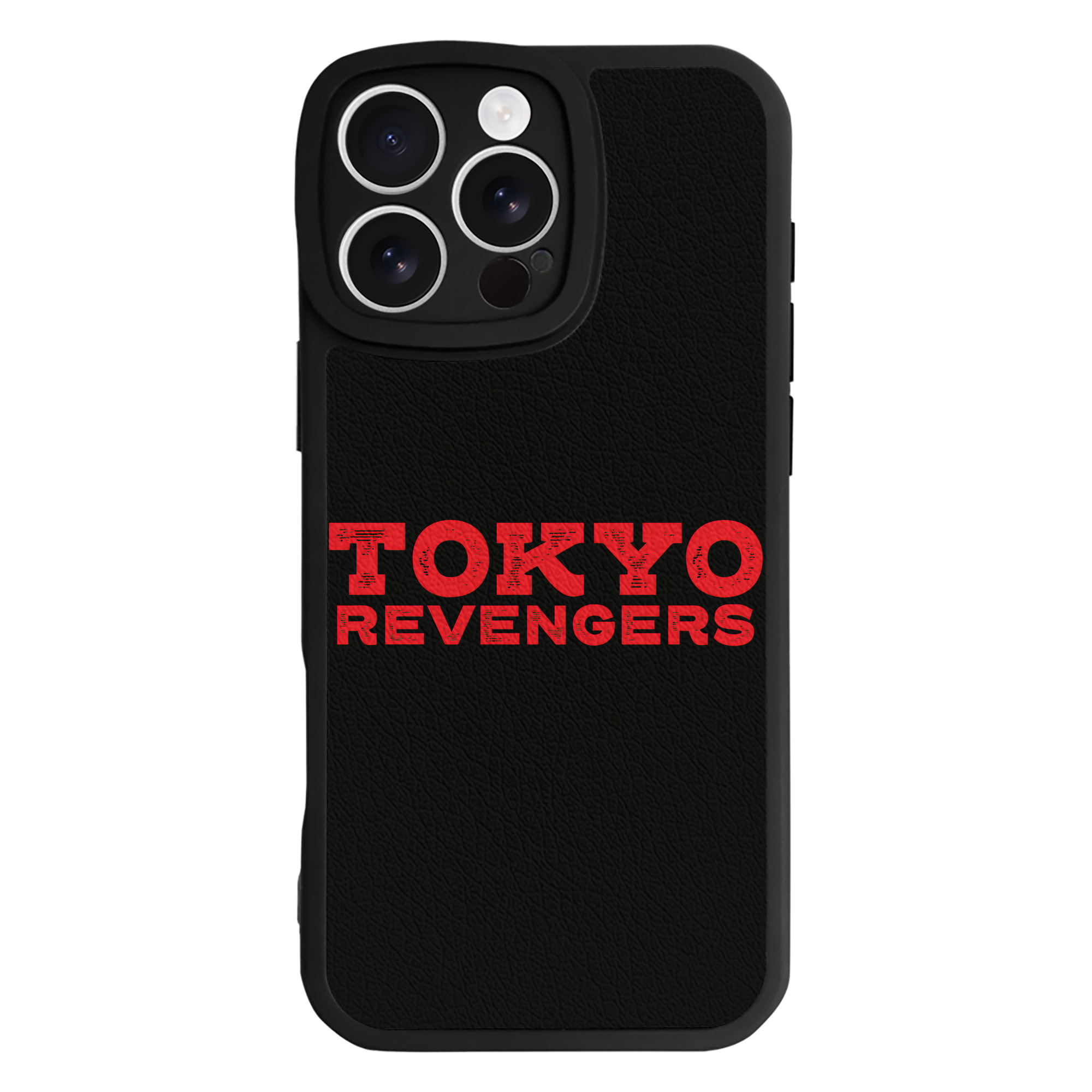 （画像用） 東京リベンジャーズ Tokyo Revengers 【iPhone 16シリーズ対応】シリコンスマホケース（レザー調） 材質：シリコン